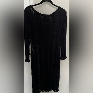 Women’s Black Cover Up Dress